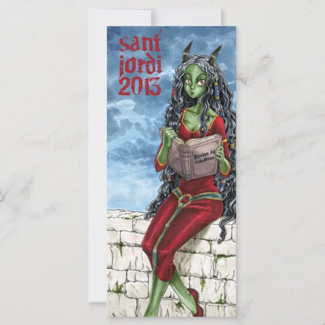 Punt de llibre Drac Sant Jordi 2013 (正面)