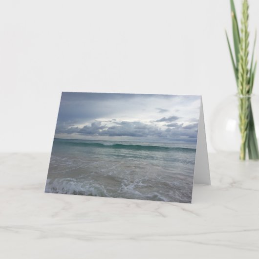 Punta Canaのビーチの挨拶状 カード (正面)