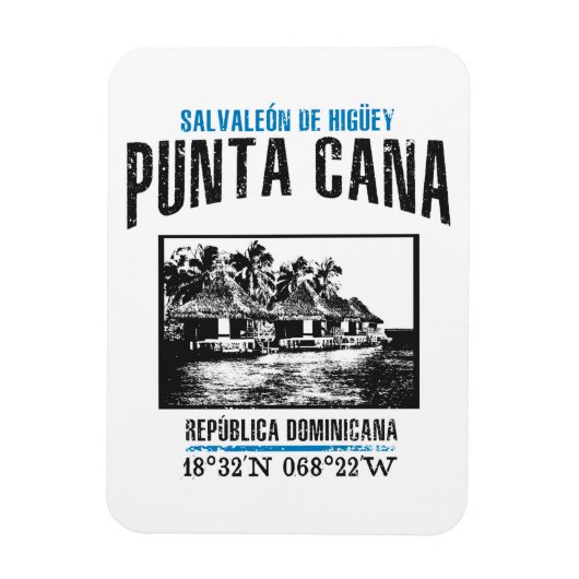 Punta Cana マグネット (縦)
