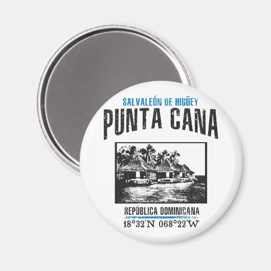 Punta Cana マグネット (正面/裏面)