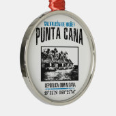 Punta Cana メタルオーナメント (右)