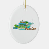 Punta Cana - Mexico.png セラミックオーナメント (右)