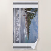 Punta Cana - República Dominicana ビーチタオル (正面)