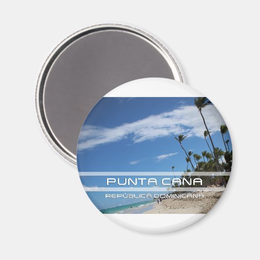 Punta Cana República Dominicana マグネット (正面/裏面)