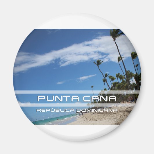 Punta Cana República Dominicana マグネット (正面)