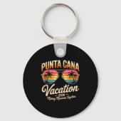 Punta Cana Vacation 2026 Making Memories Summer Be キーホルダー (正面)