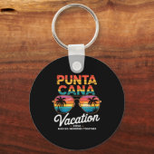 Punta Cana Vacation 2026 Making Memories Summer Be キーホルダー (正面)