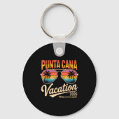 Punta Cana Vacation 2026 Making Memories Summer Be キーホルダー (正面)