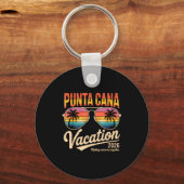 Punta Cana Vacation 2026 Making Memories Summer Be キーホルダー (正面)