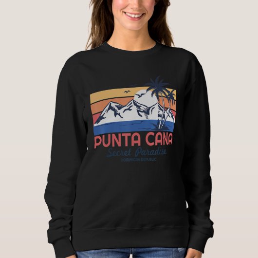 Punta Cana vacation, Punta Cana souvenirs Dominica スウェットシャツ (正面)