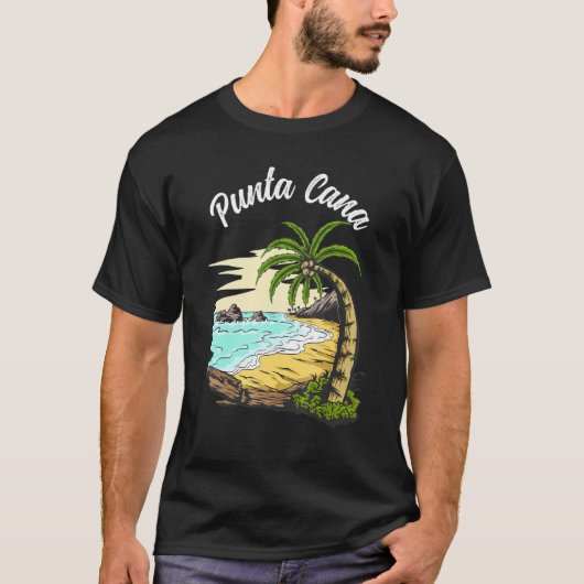 Punta Cana vacation, Punta Cana souvenirs Dominica Tシャツ (正面)