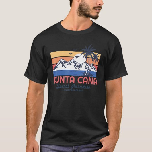 Punta Cana vacation, Punta Cana souvenirs Dominica Tシャツ (正面)