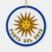 Punta del Este, Uruguay セラミックオーナメント (正面)