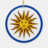 Punta del Este, Uruguay セラミックオーナメント (裏面)