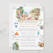 Punta Mita Mexico Bachelorette Weekend Itinerary 招待状 (正面)