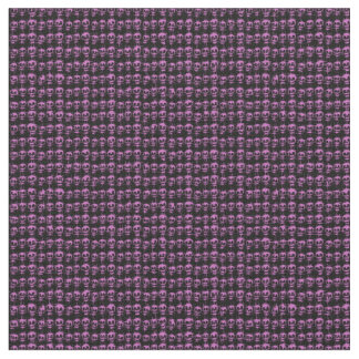 Puntas calaveras rosas. ファブリック