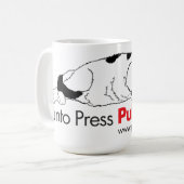Puntoの出版物のマグ コーヒーマグカップ (正面左)
