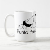 Puntoの出版物のマグ コーヒーマグカップ (左)