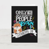 Punxsy Phils Cute Groundhog Day February 2nd Birth カード (正面)