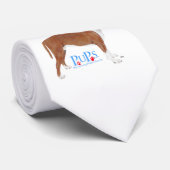 PUPがピットブルを救出 ネクタイ (ロール)