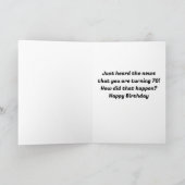 PUPが困惑する – あなたが"70"を回した カード (内部)