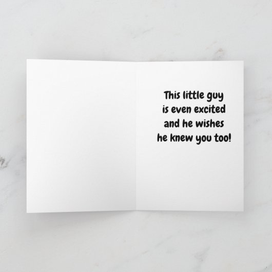 PUPは、お客様の**16番目の誕生日**に対して非常に「興奮」します。 カード (内部)