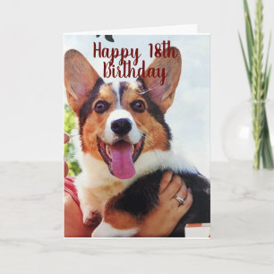 PUPは**18誕生日で「興奮」** カード