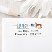 PUP差出人住所ラベル ラベル (インサイチュ)