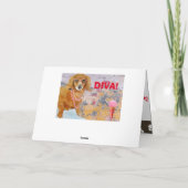 PUP誕生日会グリーティングカード カード (裏面)