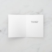 Pup 大切 Dog Thank You Note Card ノートカード (内部)