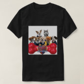 Pup Academy Show Greeting Card Tシャツ (デザイン正面)