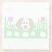 Pup Nガラス遊コースター ガラスコースター (裏面)