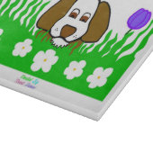 Pup Nガ遊ラスス切断板27.9 cm x 20.3 cm カッティングボード (角)