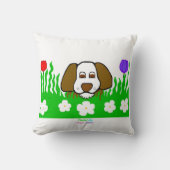 Pup Nスクエア遊装飾用クッション クッション (正面)