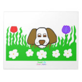 Pup Nメモ遊帳 ノートパッド (正面)