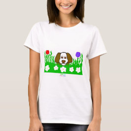Pup N女子遊白Tシャツ Tシャツ