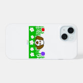 Pup N 遊 Apple iPhone 15ケース (裏面横)