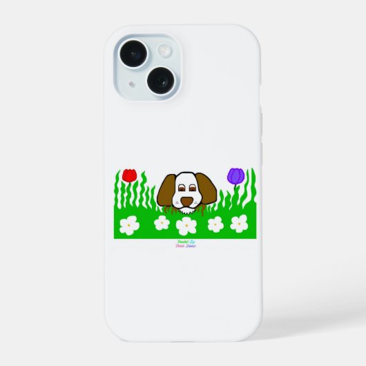 Pup N 遊 Apple iPhone 15ケース (裏面)