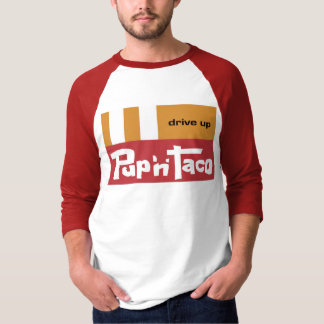 Pup n' Taco 3/4スリーブシャツ – オリジナルロゴ! Tシャツ