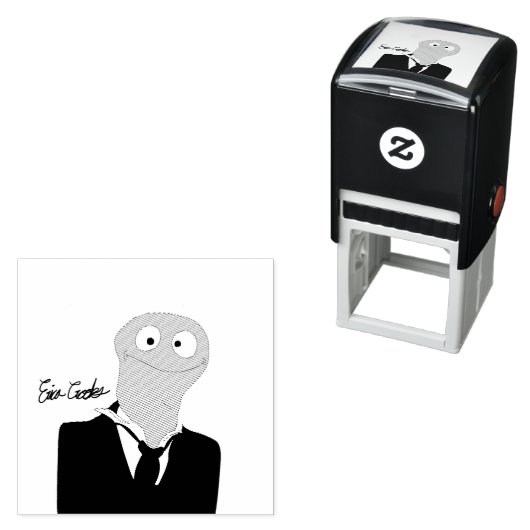 Puppet looking at you セルフインキングスタンプ (インサイチュ)