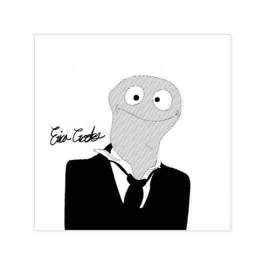 Puppet looking at you セルフインキングスタンプ (デザイン)