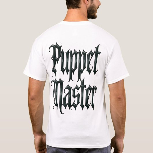 Puppet Master Tシャツ (裏面)