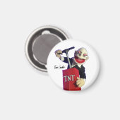 Puppet punk with TNT plunger マグネット (正面/裏面)