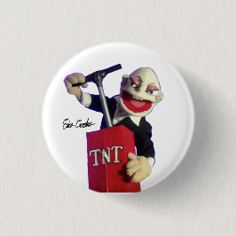 Puppet punk with TNT plunger 缶バッジ
