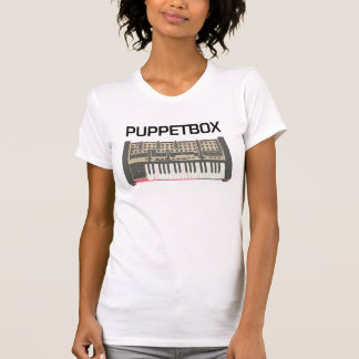 Puppetboxのキーボードのロゴ(女性) Tシャツ