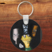 Puppets in the dark ( Erica Crooks puppet art ) キーホルダー (正面)