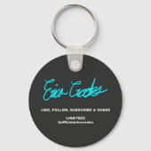 Puppets in the dark ( Erica Crooks puppet art ) キーホルダー (裏面)