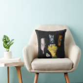 Puppets in the dark ( Erica Crooks puppet art ) クッション (椅子)