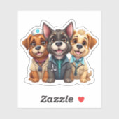 Puppies シール (シート)
