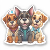 Puppies シール (正面)